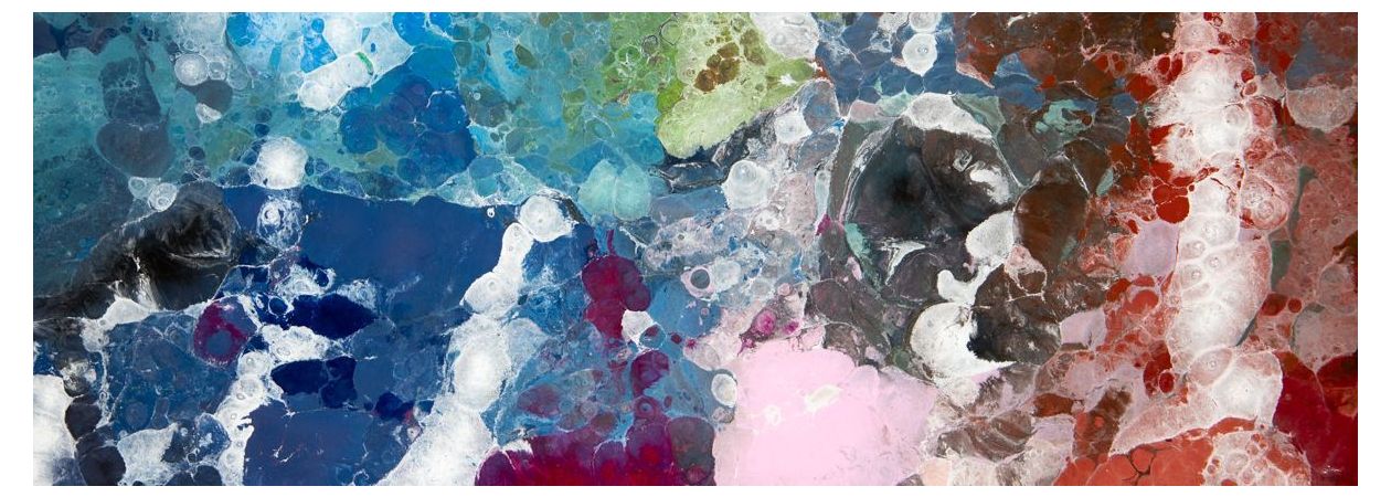 resin art met pigment pasta voor epoxy giethars