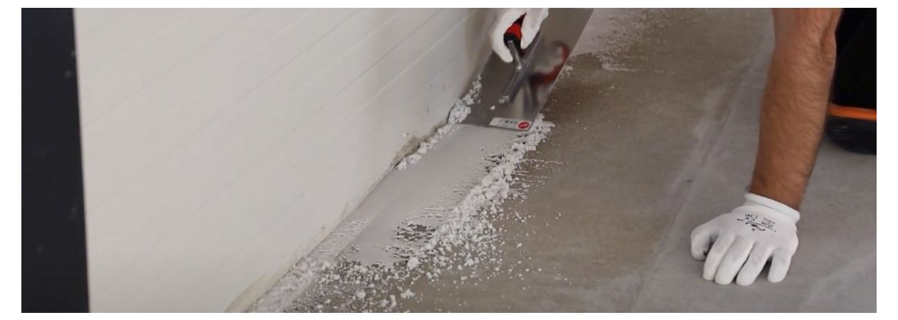 gebruik epoxy reparatie mortel