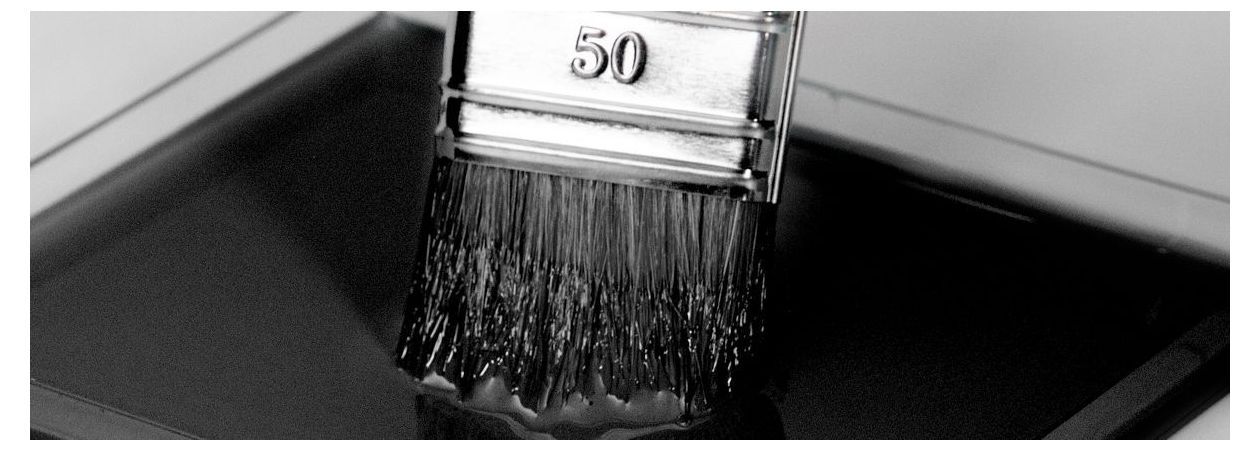 zwarte epoxy giethars pigment