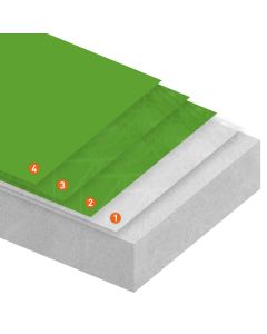Epoxywinkel 4-laags Mat Vloercoating