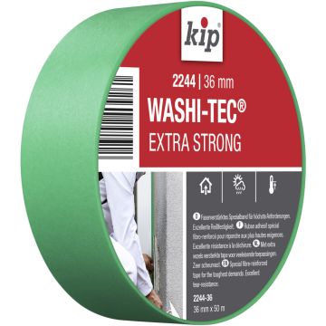 Kip 2244 Washi-Tec extra strong groen-36 mm