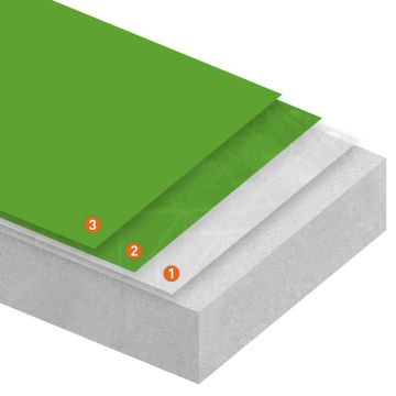 Epoxywinkel 3-laags Mat Vloercoating