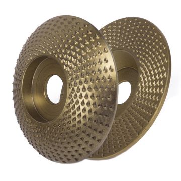 Slijpschijf voor hout Bol of Plat