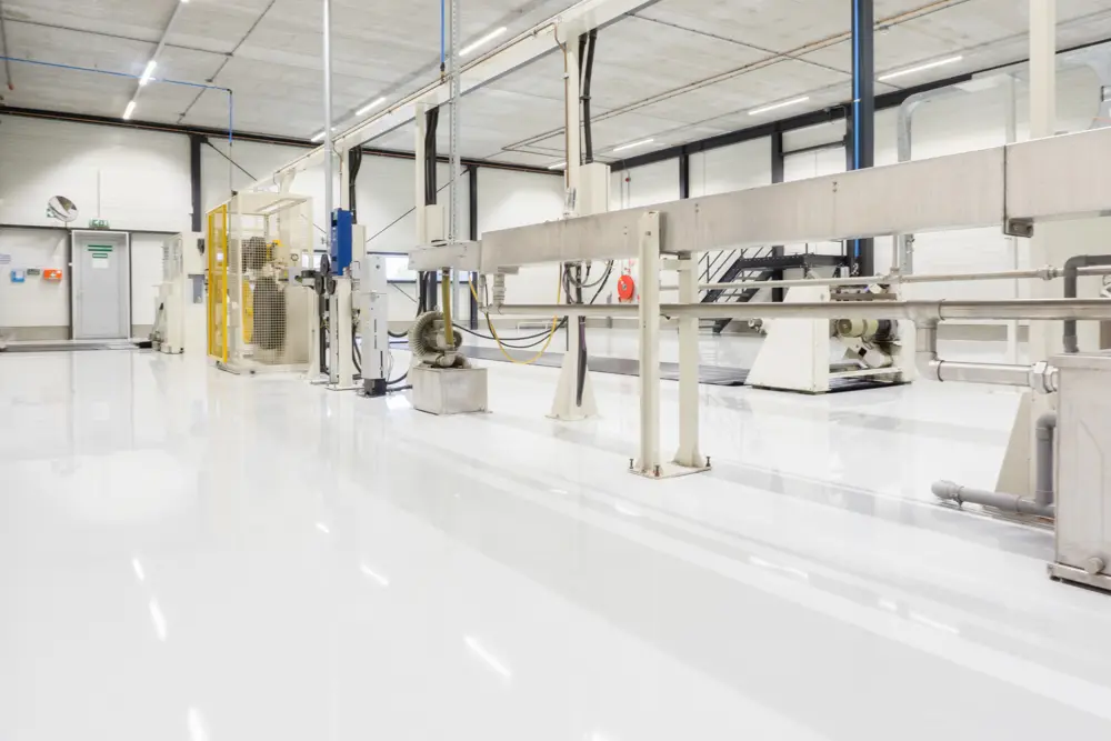 epoxy gietvloer voor de industrie